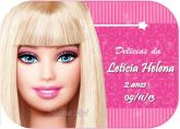 Rotulos marmitinha Barbie