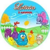 Rótulos de Latinhas Mint to be Galinha Pintadinha