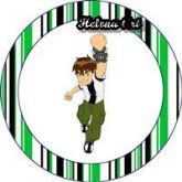 Rótulos latinhas ben 10