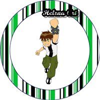 Rótulos latinhas ben 10